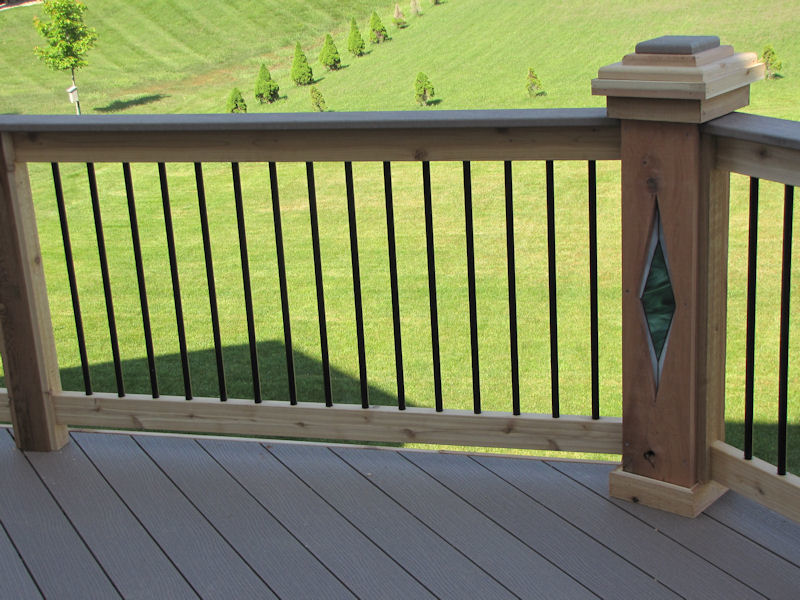 Types of deck spindles