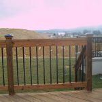 deck spindles deck railings pictures custom deck railing spindles and  balusters KJJIBDS