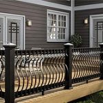 deck spindles surface mount balusters BBCPEGY