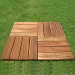 deck tiles wood outdoor balcony deck JZBRUZV