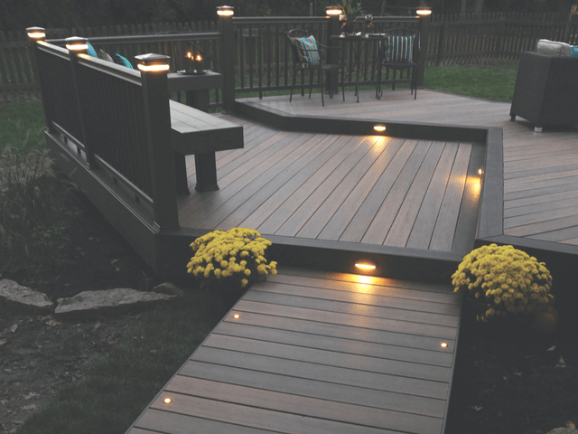 decking ideas decking lighting ideas DEZEBIL