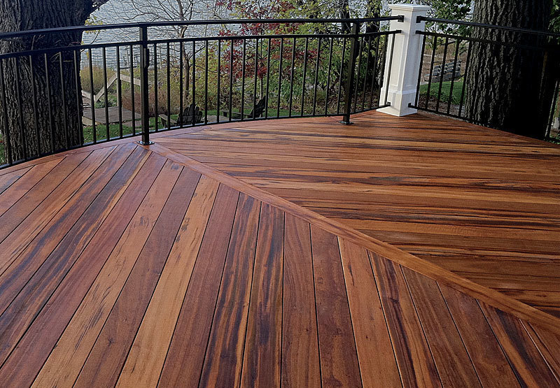 decking wood thorough profiles of all-plastic decking, wood-plastic composites, nonwood  composites, and aluminum WGFRTVC