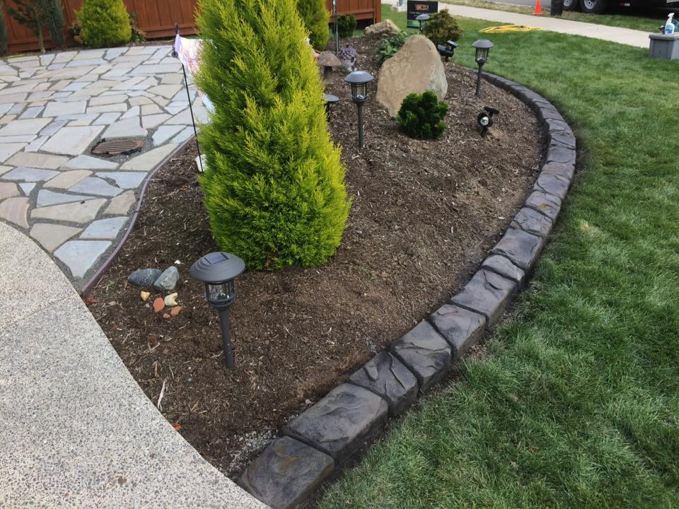 decorative concrete lawn edging QHCAZAG