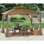 deluxe patio gazebo tent - 10ft. x 12ft. HDPHIKK