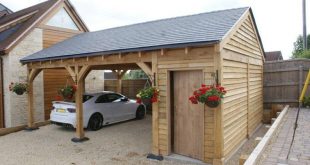 diy carport double carport with ½ bay storage MYZCXHX