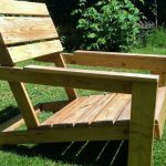 diy easy homemade garden chairs from pallets EFGQCLV