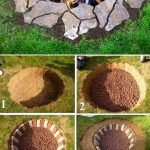 diy garden ideas rustic diy fire pit, diy backyard projects and garden ideas, backyard diy BZDYBTG