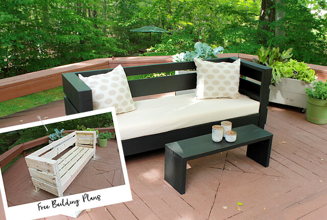 diy outdoor furniture outdoor furniture build plans - home made by carmona JEKAWRA