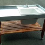 diy outdoor garden sink UUBJWXK