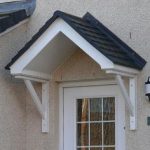 door canopies sherbourne grp door canopy - stylish duo-pitch grp canopy available for PJGBAHF