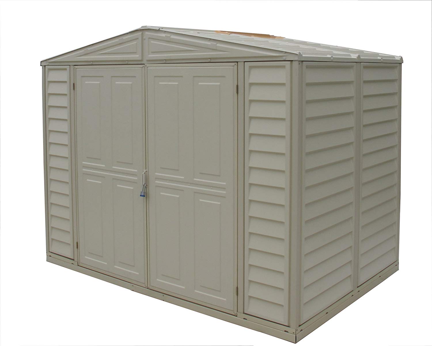 duramax sheds amazon.com : duramax model 00111 8x6 duramate vinyl storage shed : garden STPDBDJ