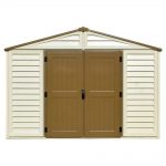 duramax sheds duramax building products woodbridge plus 10.5 ft. x 8 ft. vinyl storage TPAYRBQ