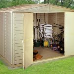 duramax sheds duramax woodbridge 10ft x 8ft pvc shed VXNAAEJ