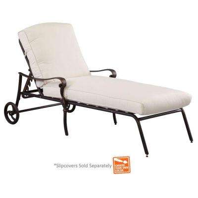 edington cast back adjustable patio chaise lounge ... UWEGTYP