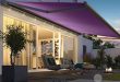 electric awnings the samson range of retractable patio awnings for your home extends to XOKVHDX