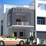 elevation designs modern double floor house front elevation plans and designs | housing loans TQKKGQI