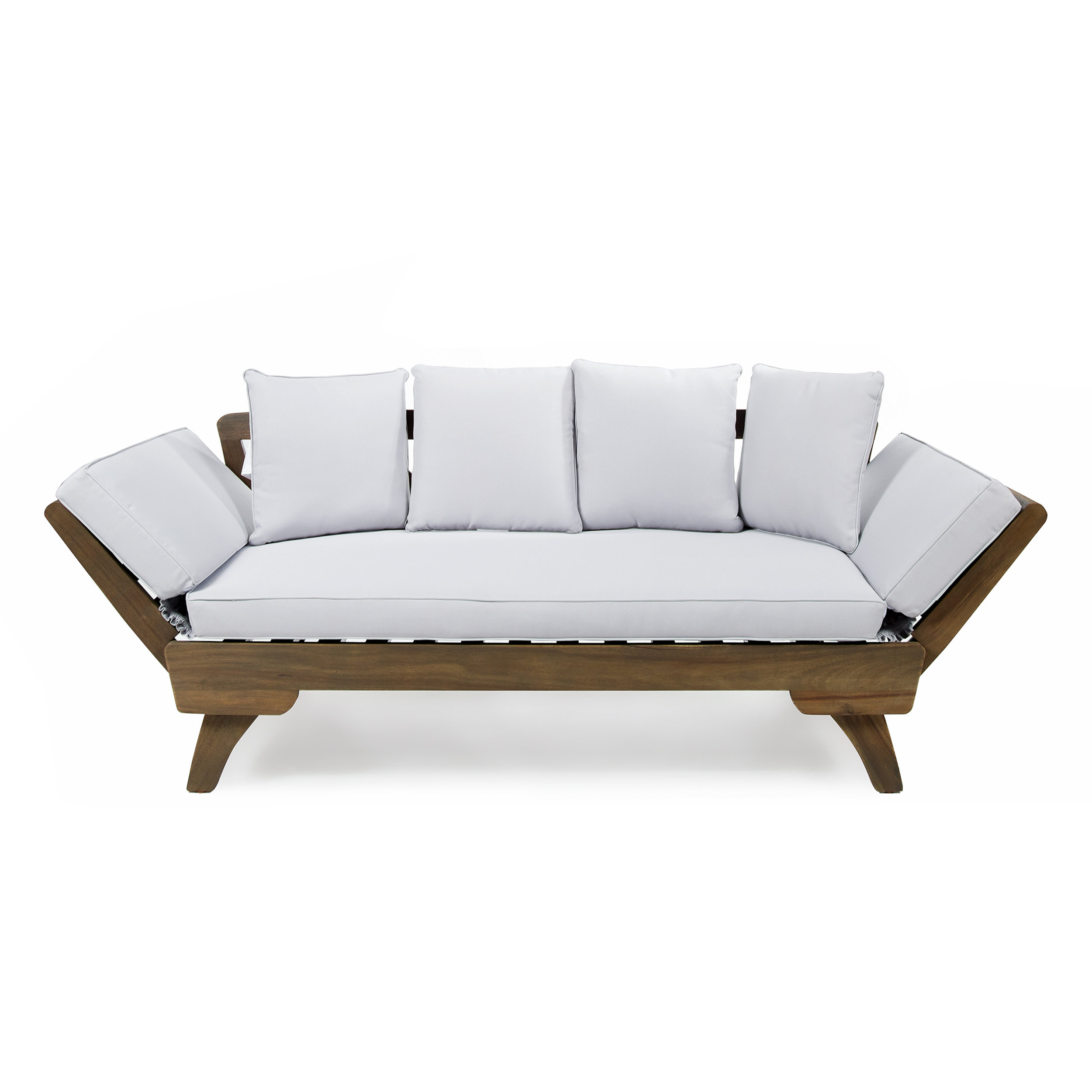 ellanti patio daybed with cushions u0026 reviews | joss u0026 main QCNXWDZ