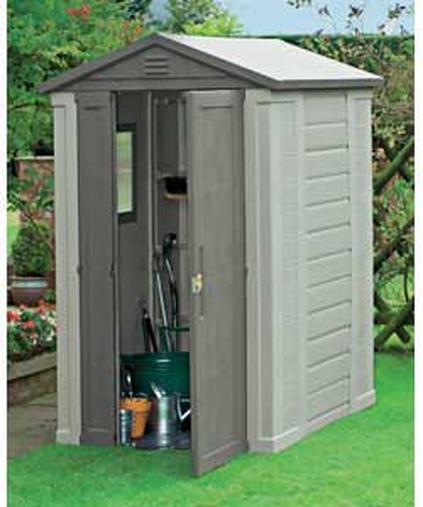 erection of plastic garden shed - garages - sheds job in horsham, VYIJGMM