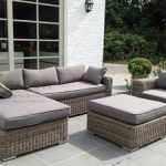 evergreen wicker furniture - sectional sofa - rattan furniture - patio WKHJEOR