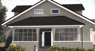 exterior house colours bungalow home - suggested colour scheme 1 PCTUVCA