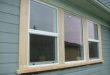 exterior window trim mural of outside window trim: classic finishing idea for perfect home plan BXSARUZ