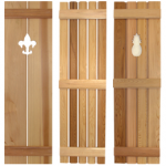 exterior wood shutters #image1 southern shutter company | board and batten shutters ... SFBQMQO