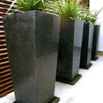 extra large garden pots granite planter tray 2 extra large planter pots NVOREKX