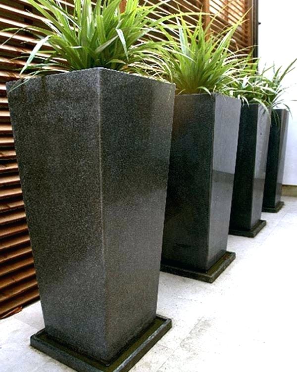 extra large garden pots granite planter tray 2 extra large planter pots NVOREKX