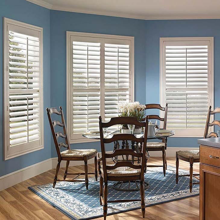 fauxwood plantation shutters RGVDDMH