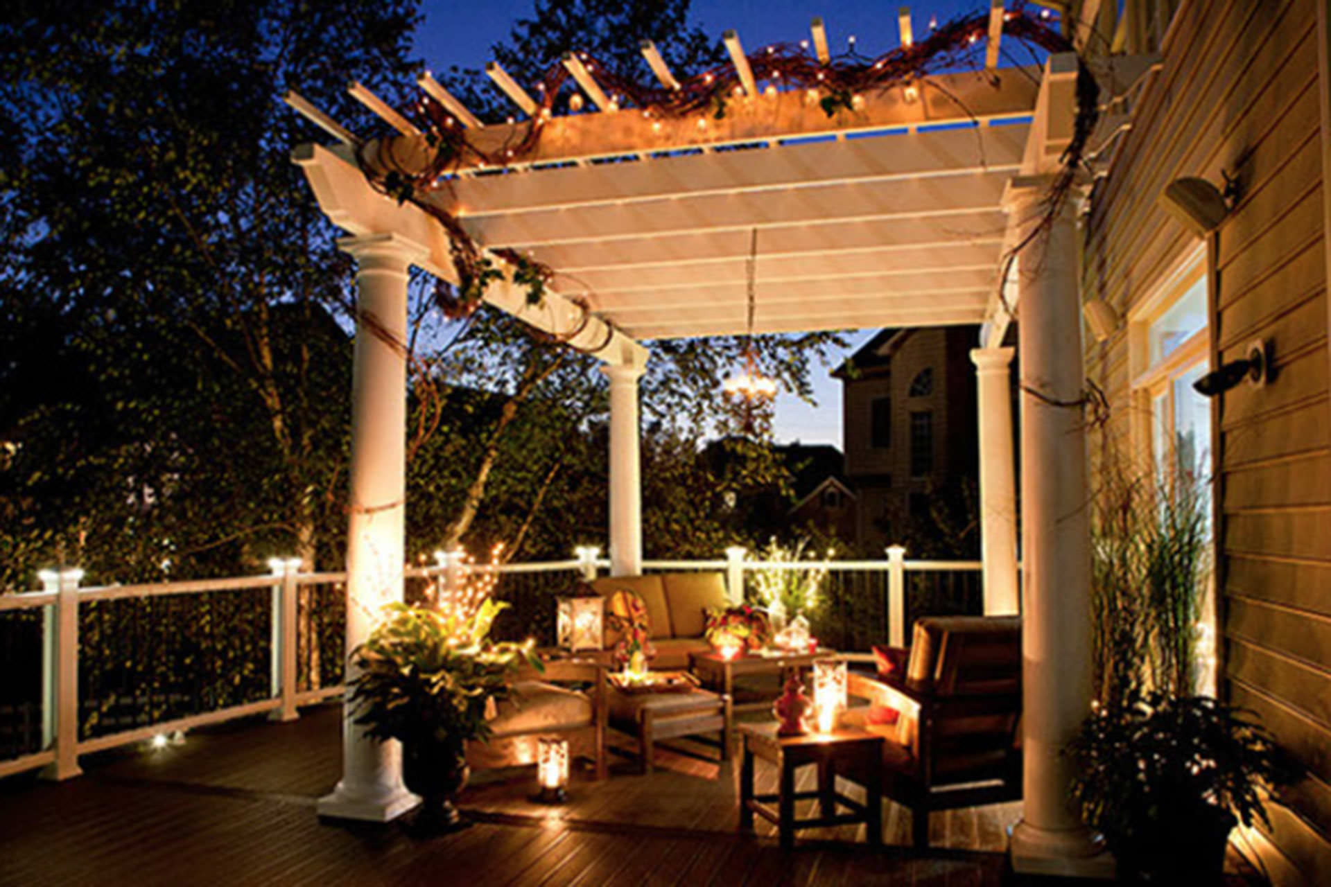 five pergola lighting ideas to illuminate your outdoor space MPKMGTR