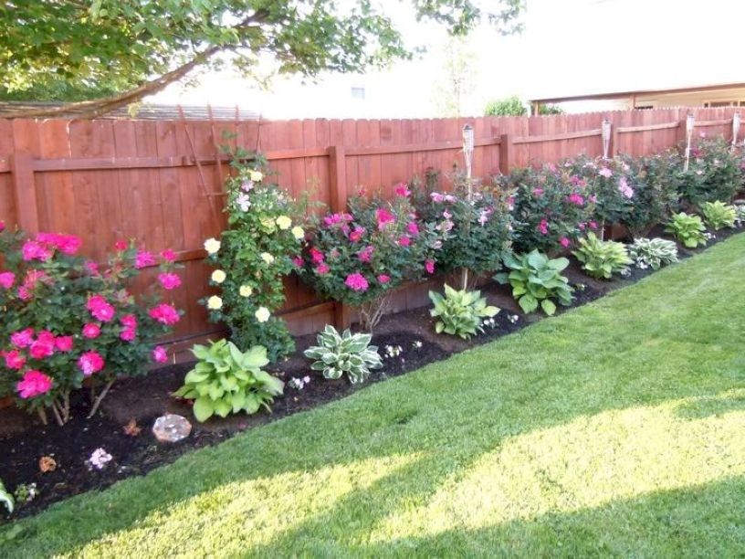 flowers backyard landscape ideas GTZQKTB