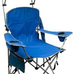 folding chair with canopy amazon.com : quik shade adjustable canopy folding camp chair - royal blue BQUQBNW