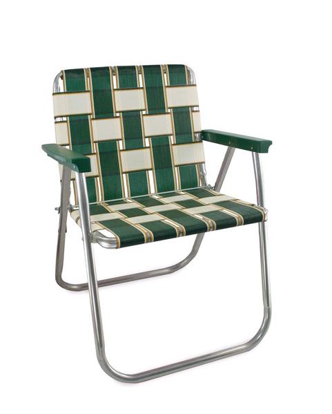 folding lawn chairs lawn chair usa - charleston folding aluminum webbing picnic chair GNNMXAL