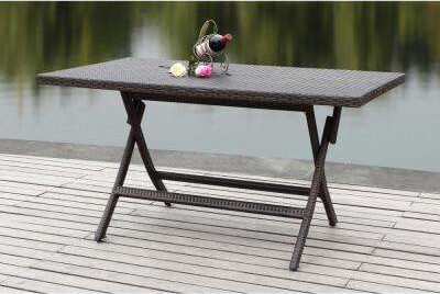 Care and maintenance of the  folding patio table