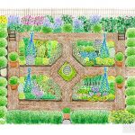 french inspired kitchen garden plan LQKQKKK