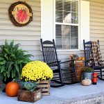 front porch decor fall front porch PSWLTUB