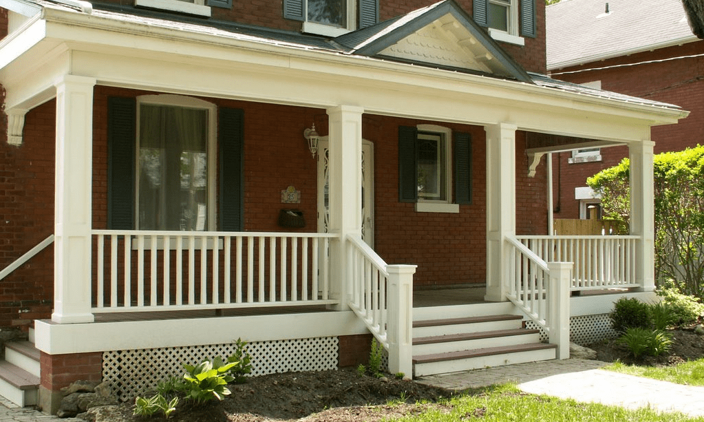 front porch railing ideas pictures CIPRCLA