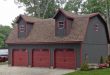 garage sheds legacy 2 story maxibarn three car prefab garage UFLHNFW