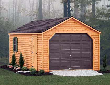 garage sheds rustic series garages QYFLFPL