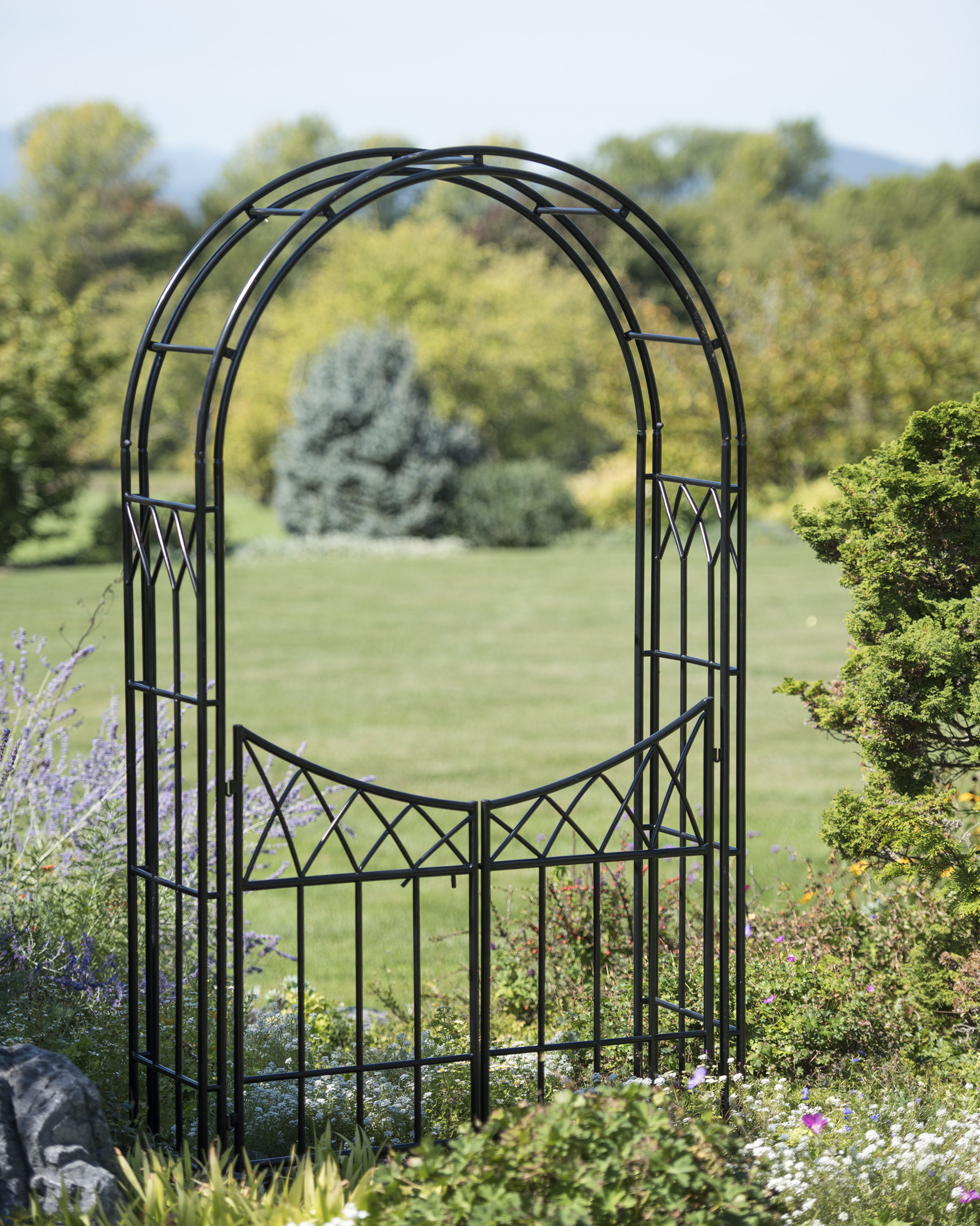 garden arches essex arch with gate QLEMVGS