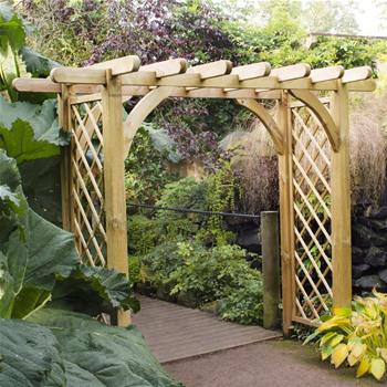 garden arches forest garden large ultima pergola arch XEAHGUO