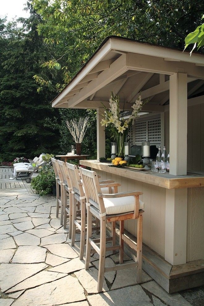 garden bar turn your shack into a mini backyard bar | backyard, bar and NKBQWZR