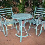 garden bistro sets ... verdigris metal garden bistro set for two furniture ... HCLWZHP