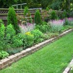 garden border edging natural stone border. natural stones garden edging ideas RCQILPN