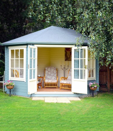 garden buildings ardcastle with double doors ACWLEZI