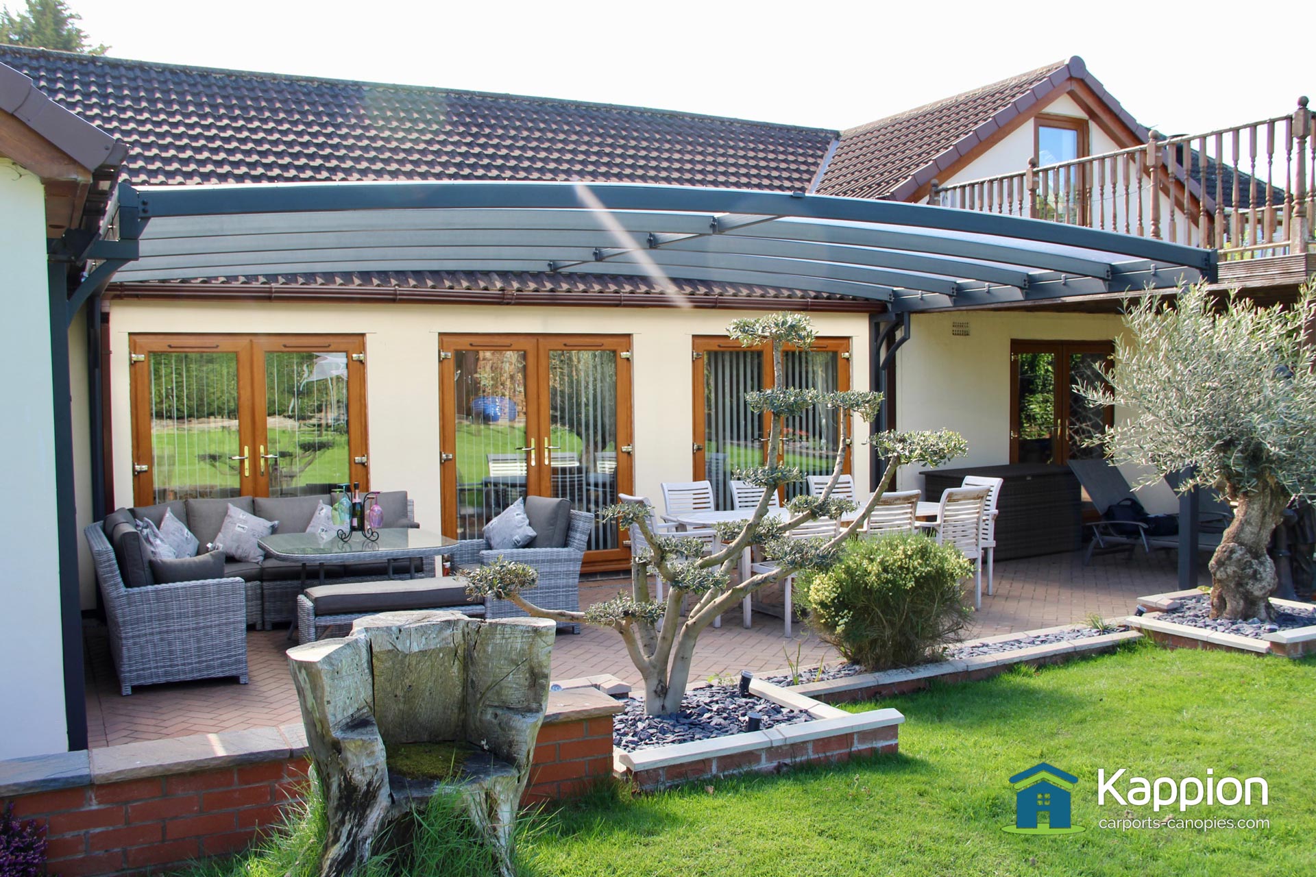 garden canopy garden patio canopy installed in rugby kappion carports EWGJDLK