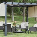 garden canopy garden treasures 10u0027 pergola canopy with ... QLVQJYR