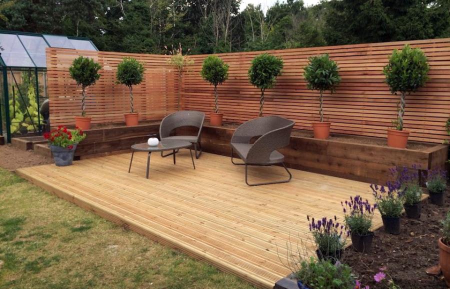 garden decking DZEFYDC