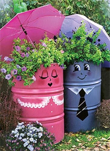 garden decoration garden-decorations-recycling-ideas-backyard-decorating (2) BFRXNVH