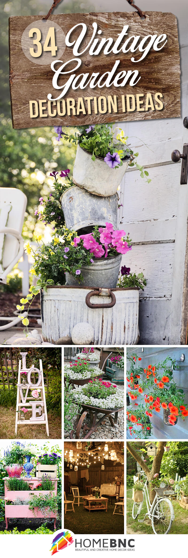 garden decoration ideas vintage garden decorations DHKQAJP